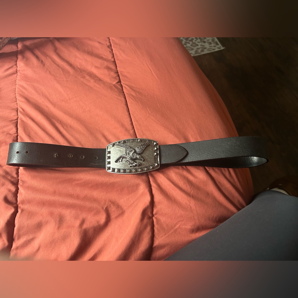 Vintage Made in Italy Eagle Belt